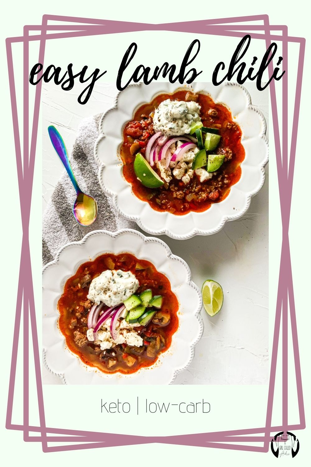 Easy Lamb Chili Keto, LowCarb A Girl Called Adri