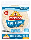 Mission Carb Balance Soft Taco Flour Tortillas | Low Carb, Keto | High Fiber, No Sugar | Small Size | 8 Count
