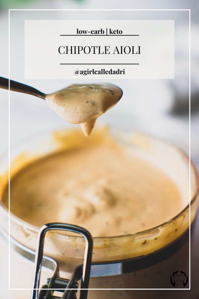 This fast, easy, and flavorful chipotle aioli comes together in no time flat, but packs a big punch! Whip it up any time you need a creamy, spicy, garlicky sauce for seafood, sandwiches, burgers, veggie trays, or dipping fries.