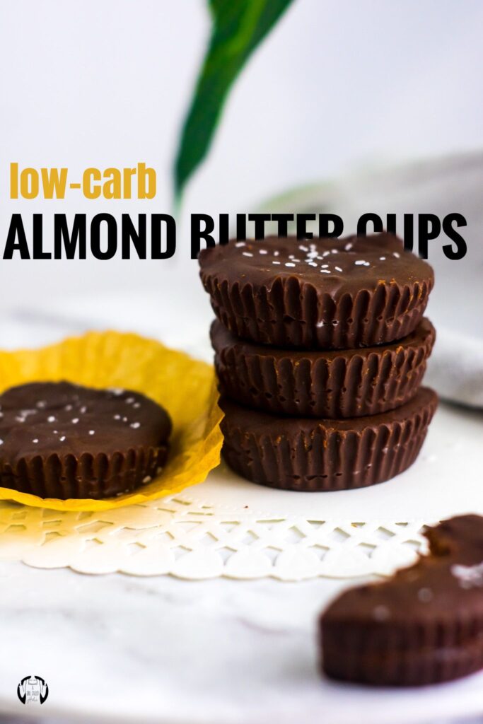 These low-carb almond butter cups are simple, sweet, and addictive. They're perfect for curing your sweet tooth. Creamy milk chocolate cups with a delicious almond butter filling and topped with a touch of coarse salt. Try them out today.